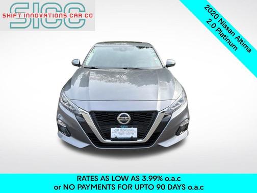 Gun Metallic 2020 Nissan Altima Platinum VC-Turbo FWD