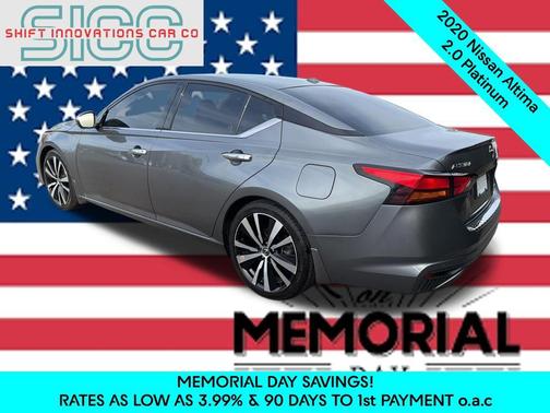 Gun Metallic 2020 Nissan Altima Platinum VC-Turbo FWD
