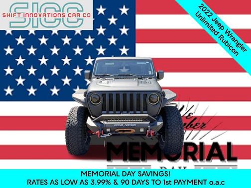 Bright White Clearcoat 2022 Jeep Wrangler Unlimited Rubicon