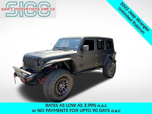 Bright White Clearcoat 2022 Jeep Wrangler Unlimited Rubicon