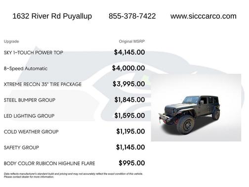 Bright White Clearcoat 2022 Jeep Wrangler Unlimited Rubicon