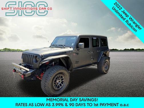Bright White Clearcoat 2022 Jeep Wrangler Unlimited Rubicon