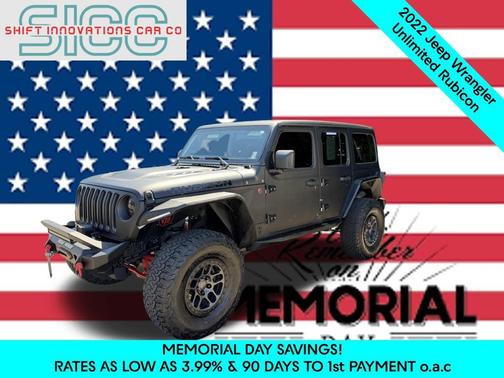 Bright White Clearcoat 2022 Jeep Wrangler Unlimited Rubicon