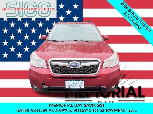 Venetian Red Pearl 2014 Subaru Forester 2.5i Limited