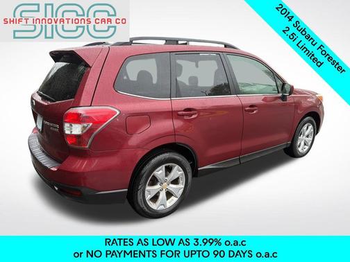 Venetian Red Pearl 2014 Subaru Forester 2.5i Limited