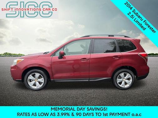 Venetian Red Pearl 2014 Subaru Forester 2.5i Limited