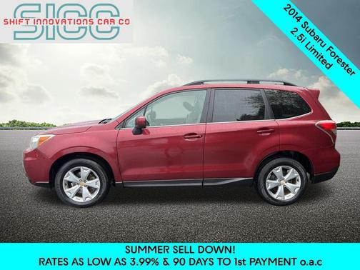 Venetian Red Pearl 2014 Subaru Forester 2.5i Limited