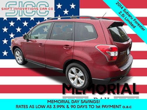 Venetian Red Pearl 2014 Subaru Forester 2.5i Limited