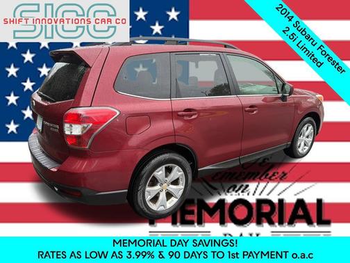 Venetian Red Pearl 2014 Subaru Forester 2.5i Limited