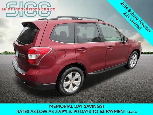 Venetian Red Pearl 2014 Subaru Forester 2.5i Limited