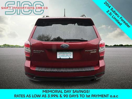 Venetian Red Pearl 2014 Subaru Forester 2.5i Limited