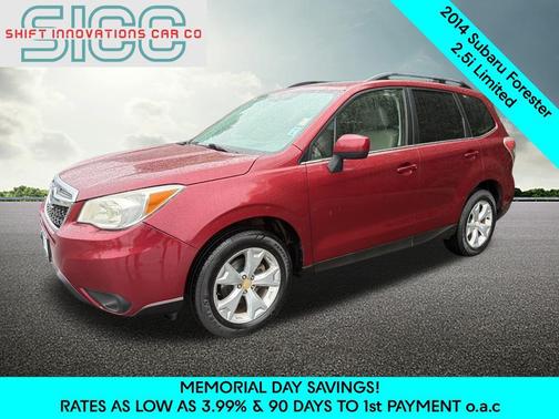 Venetian Red Pearl 2014 Subaru Forester 2.5i Limited