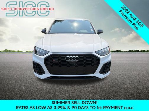 Glacier White 2022 Audi SQ5 3.0T Premium Plus