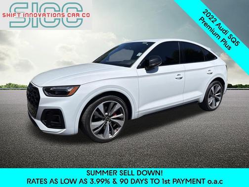 Glacier White 2022 Audi SQ5 3.0T Premium Plus
