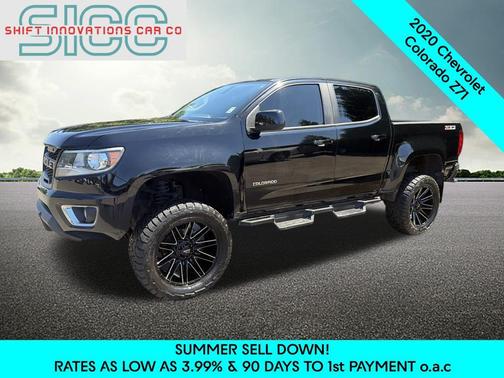 Black 2020 Chevrolet Colorado Z71