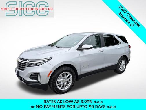 Silver Ice Metallic 2022 Chevrolet Equinox 1LT
