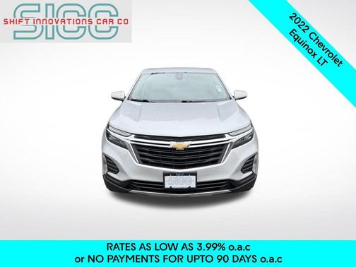 Silver Ice Metallic 2022 Chevrolet Equinox 1LT