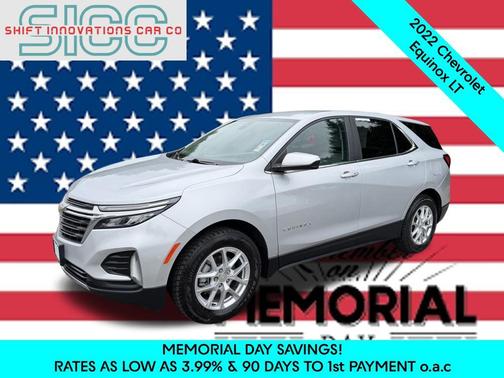 Silver Ice Metallic 2022 Chevrolet Equinox 1LT