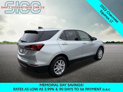 Silver Ice Metallic 2022 Chevrolet Equinox 1LT