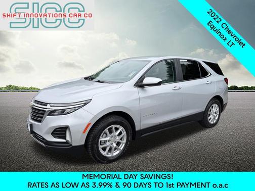 Silver Ice Metallic 2022 Chevrolet Equinox 1LT