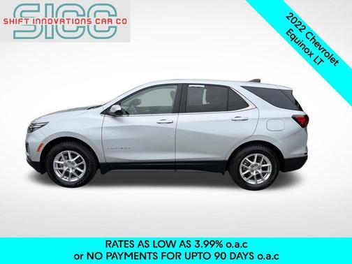 Silver Ice Metallic 2022 Chevrolet Equinox 1LT