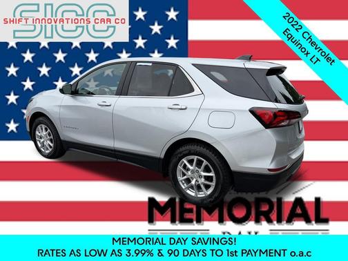 Silver Ice Metallic 2022 Chevrolet Equinox 1LT