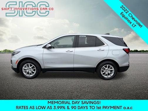 Silver Ice Metallic 2022 Chevrolet Equinox 1LT