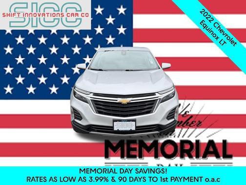 Silver Ice Metallic 2022 Chevrolet Equinox 1LT