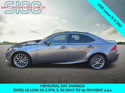 Gray Pearl 2015 Lexus IS 250 Base