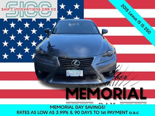 Gray Pearl 2015 Lexus IS 250 Base