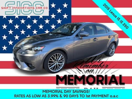 Gray Pearl 2015 Lexus IS 250 Base