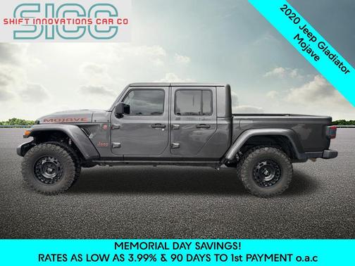 Granite Crystal Metallic Clearcoat 2020 Jeep Gladiator Mojave 4x4