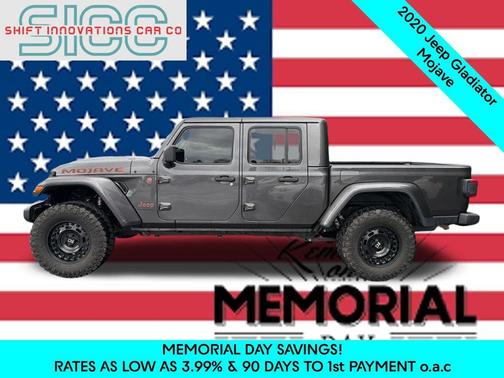 Granite Crystal Metallic Clearcoat 2020 Jeep Gladiator Mojave 4x4