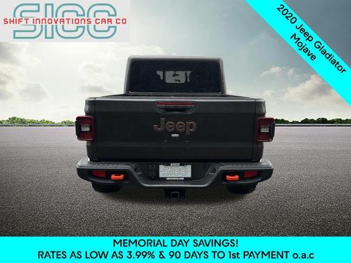 Granite Crystal Metallic Clearcoat 2020 Jeep Gladiator Mojave 4x4