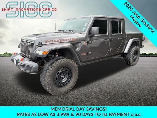 Granite Crystal Metallic Clearcoat 2020 Jeep Gladiator Mojave 4x4