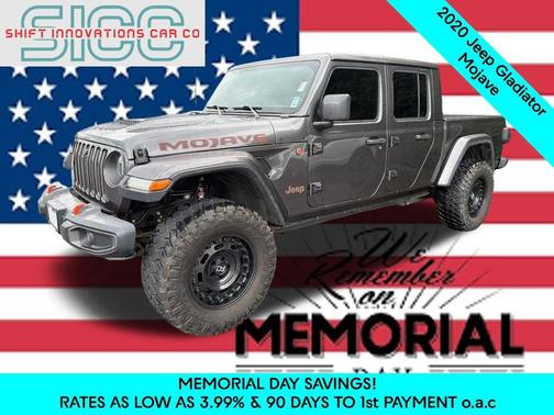 Granite Crystal Metallic Clearcoat 2020 Jeep Gladiator Mojave 4x4