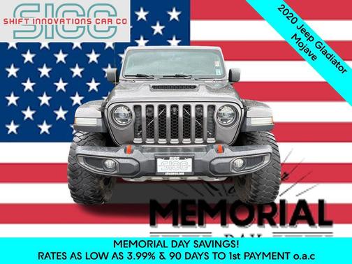 Granite Crystal Metallic Clearcoat 2020 Jeep Gladiator Mojave 4x4