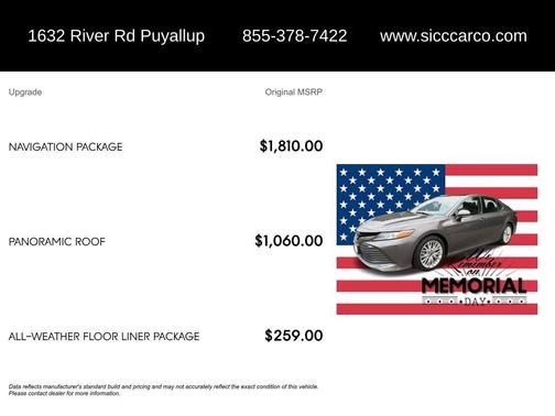 Predawn Gray Mica 2020 Toyota Camry XLE