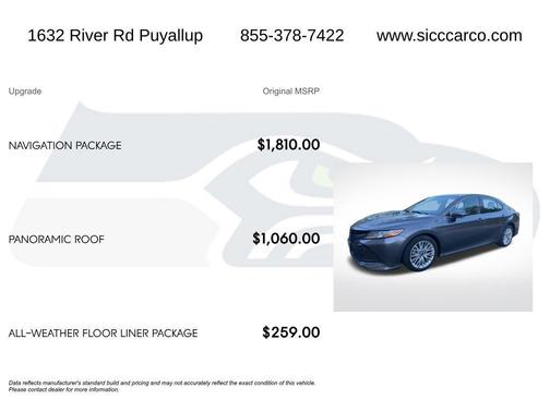 Predawn Gray Mica 2020 Toyota Camry XLE