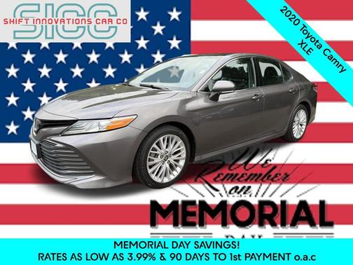Predawn Gray Mica 2020 Toyota Camry XLE