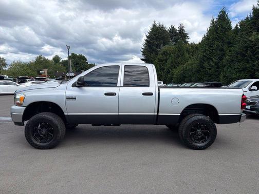 Bright Silver Metallic Clearcoat 2007 Dodge Ram 2500 SLT/TRX