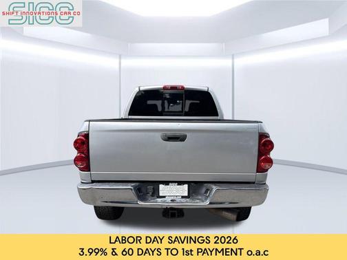 Bright Silver Metallic Clearcoat 2007 Dodge Ram 2500 SLT/TRX