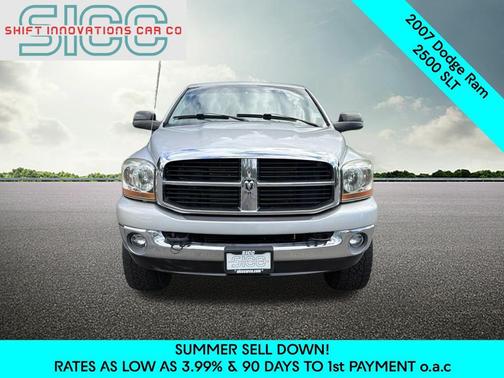 Bright Silver Metallic Clearcoat 2007 Dodge Ram 2500 SLT/TRX