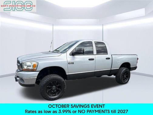 Bright Silver Metallic Clearcoat 2007 Dodge Ram 2500 SLT/TRX