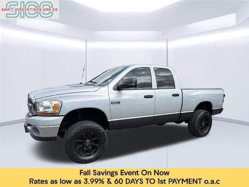 Bright Silver Metallic Clearcoat 2007 Dodge Ram 2500 SLT/TRX