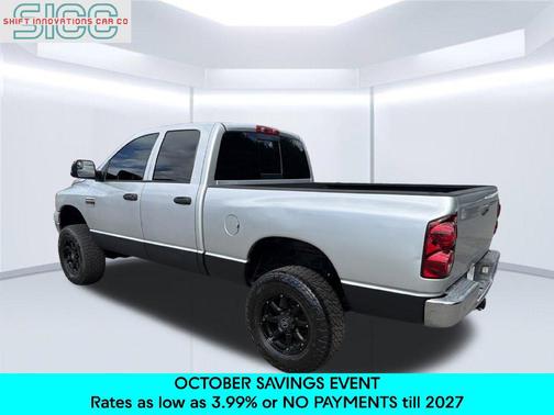Bright Silver Metallic Clearcoat 2007 Dodge Ram 2500 SLT/TRX