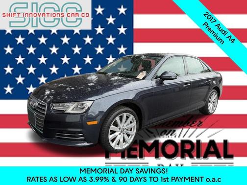 Moonlight Blue 2017 Audi A4 2.0T Premium