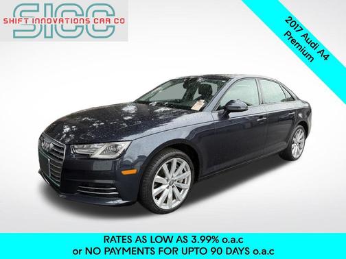 Moonlight Blue 2017 Audi A4 2.0T Premium