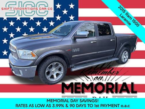 Granite Crystal Metallic Clearcoat 2015 RAM 1500 Laramie