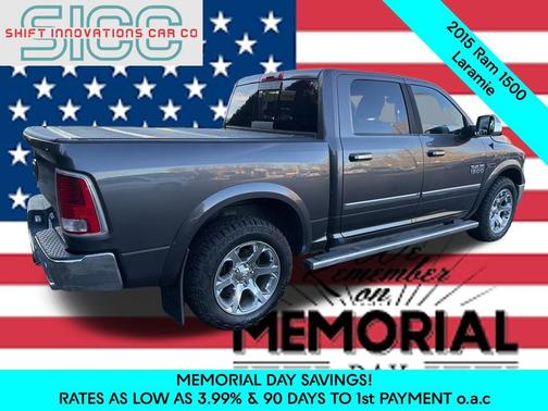 Granite Crystal Metallic Clearcoat 2015 RAM 1500 Laramie